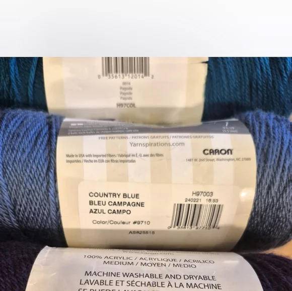 Caron Simply Soft Yarn 3 Skeins. - Picture 3 of 5